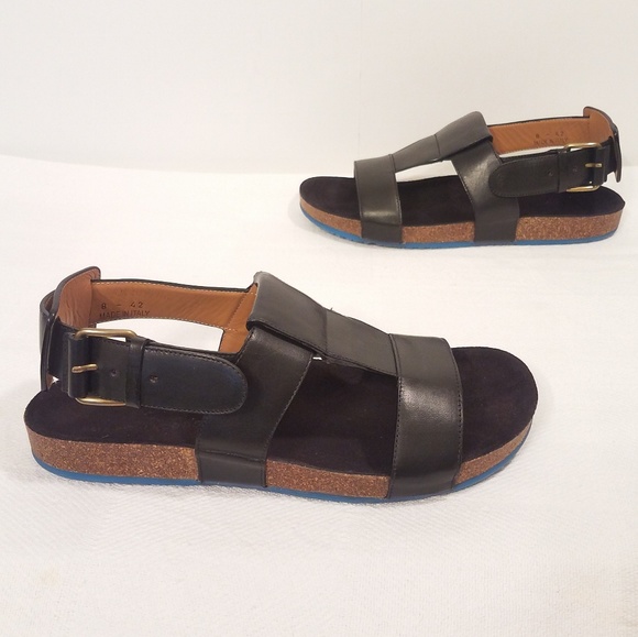 MARC JACOBS LEATHER/ CORK SANDALS IN BOX, EU 42 - Picture 2 of 8